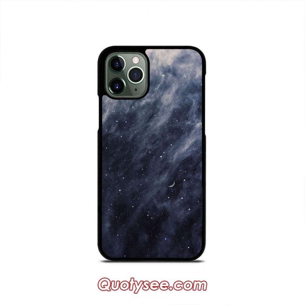 Blue Clouds Blue Moon iPhone Case 11 11 Pro 11 Pro Max XS Max XR X 8 8 Plus 7 7 Plus 6 6S