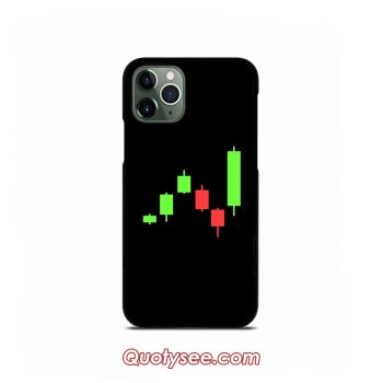 Candlestick Daytrader Stock Trader and Chart Analyst iPhone Case 11 11 Pro 11 Pro Max XS Max XR X 8 8 Plus 7 7 Plus 6 6S