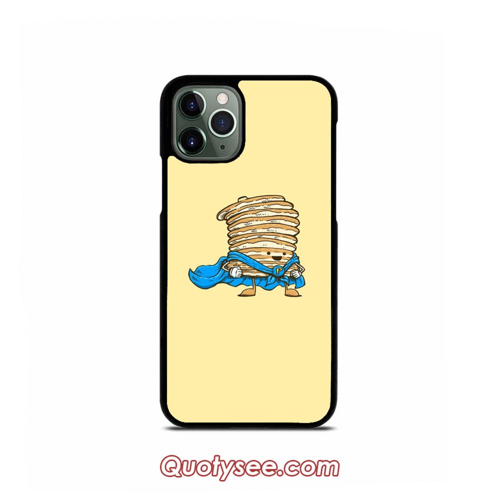 Captain Pancake iPhone Case 11 11 Pro 11 Pro Max XS Max XR X 8 8 Plus 7 7 Plus 6 6S