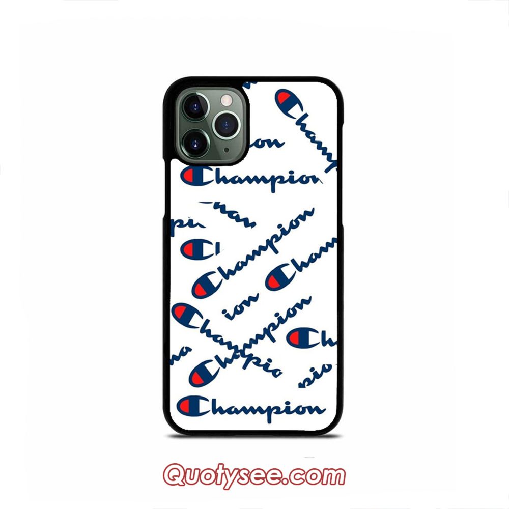 Champion Sport iPhone Case 11 11 Pro 11 Pro Max XS Max XR X 8 8 Plus 7 7 Plus 6 6S