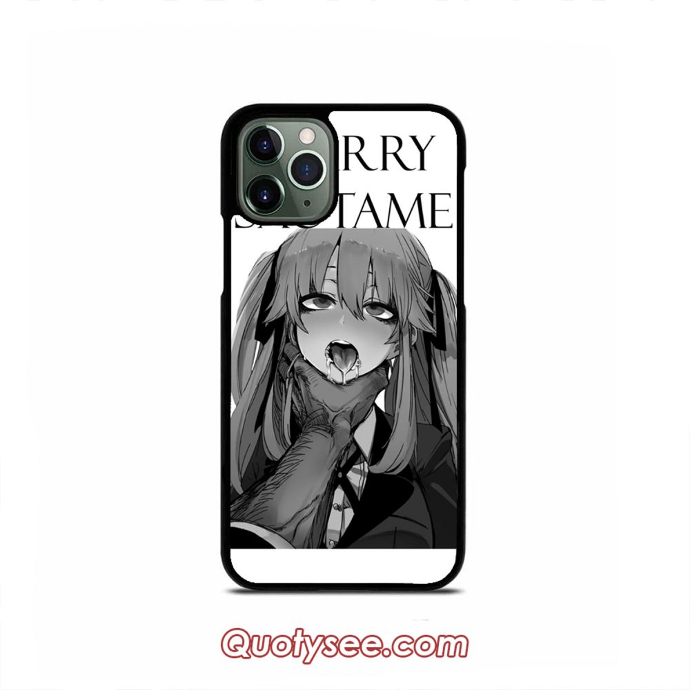 Choke Mary Saotame Hentai iPhone Case 11 11 Pro 11 Pro Max XS Max XR X 8 8 Plus 7 7 Plus 6 6S