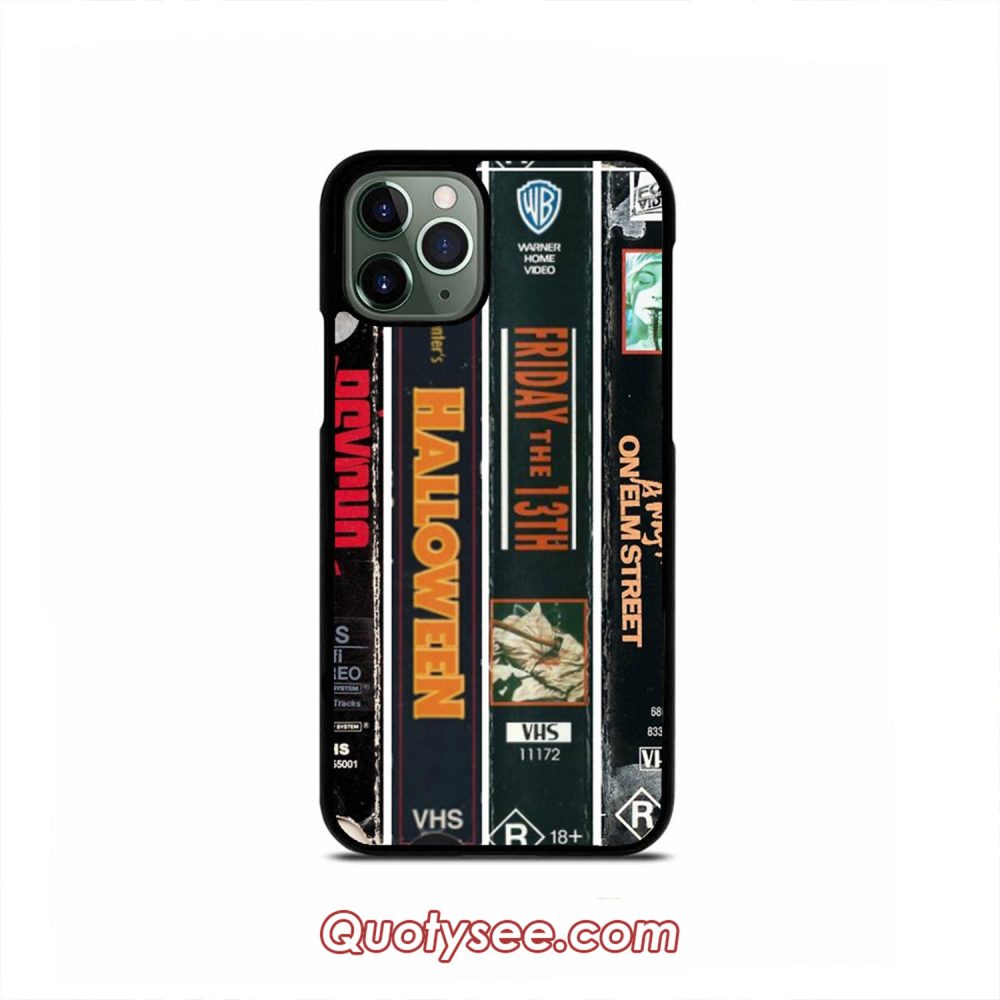 Classic Horror Movies iPhone Case 11 11 Pro 11 Pro Max XS Max XR X 8 8 Plus 7 7 Plus 6 6S