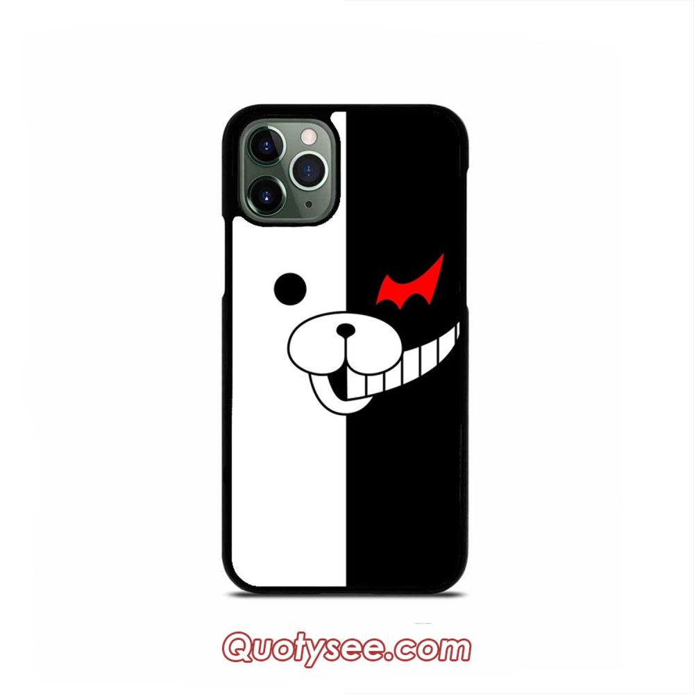 Danganronpa Monokuma iPhone Case 11 11 Pro 11 Pro Max XS Max XR X 8 8 Plus 7 7 Plus 6 6S