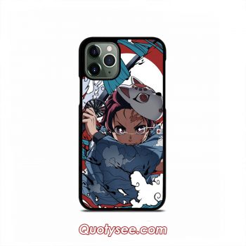 Demon Slayer Tanjirou iPhone Case 11 11 Pro 11 Pro Max XS Max XR X 8 8 Plus 7 7 Plus 6 6S