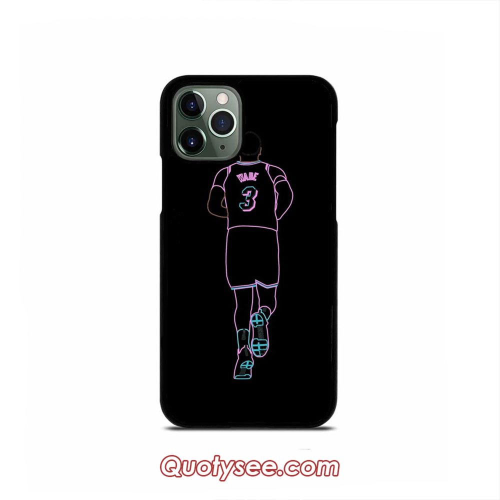 Dwyane Wade Miami Vice iPhone Case 11 11 Pro 11 Pro Max XS Max XR X 8 8 Plus 7 7 Plus 6 6S