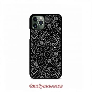 Fantasy RPG Pattern iPhone Case 11 11 Pro 11 Pro Max XS Max XR X 8 8 Plus 7 7 Plus 6 6S