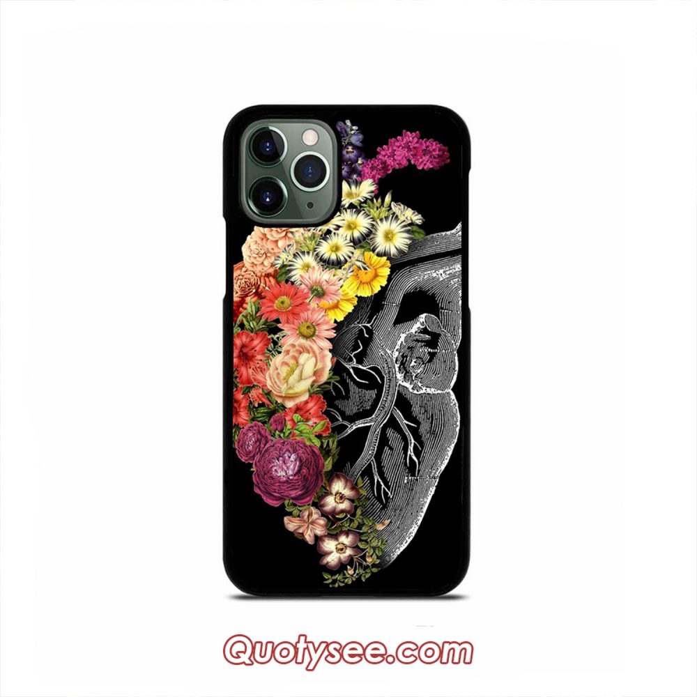 Flower Heart Spring iPhone Case 11 11 Pro 11 Pro Max XS Max XR X 8 8 Plus 7 7 Plus 6 6S