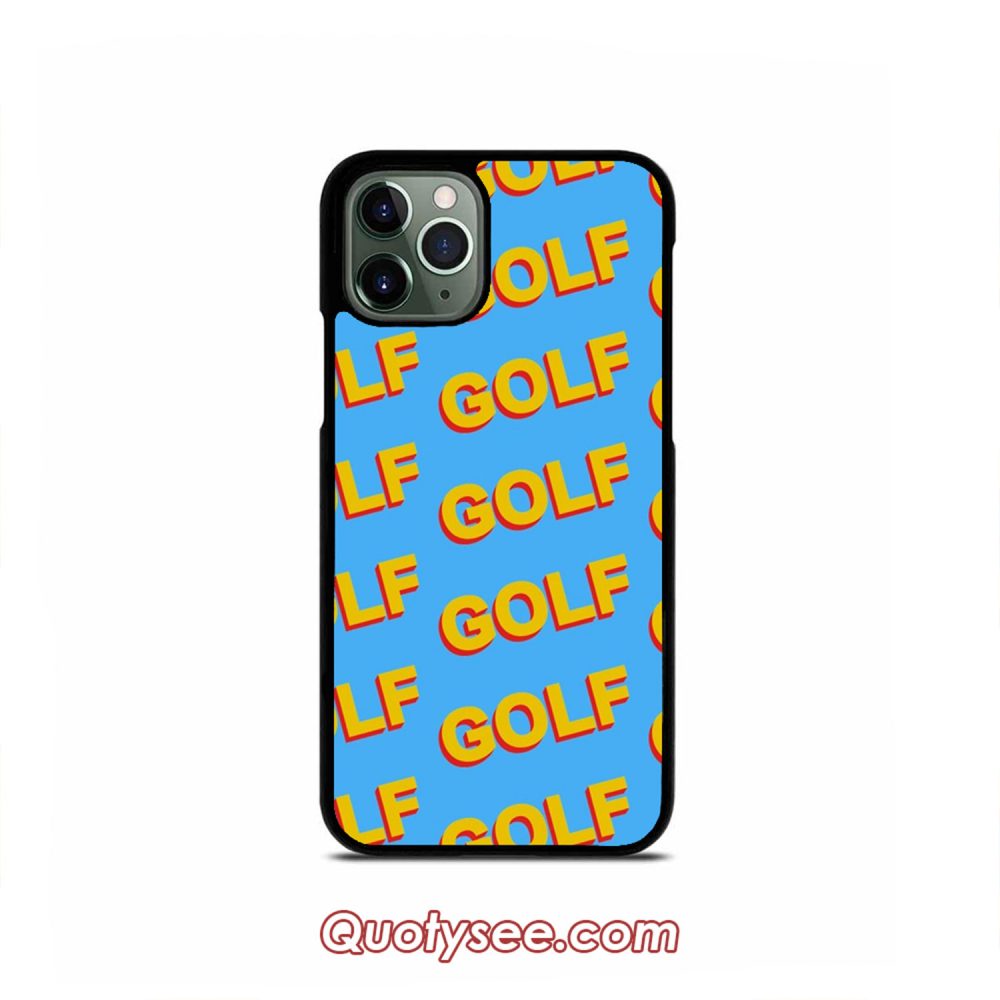 GOLF Tyler The Creator iPhone Case 11 11 Pro 11 Pro Max XS Max XR X 8 8 Plus 7 7 Plus 6 6S