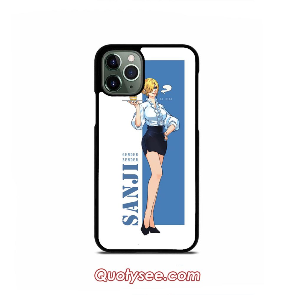 Gender Bender Sanji One Piece iPhone Case 11 11 Pro 11 Pro Max XS Max XR X 8 8 Plus 7 7 Plus 6 6S