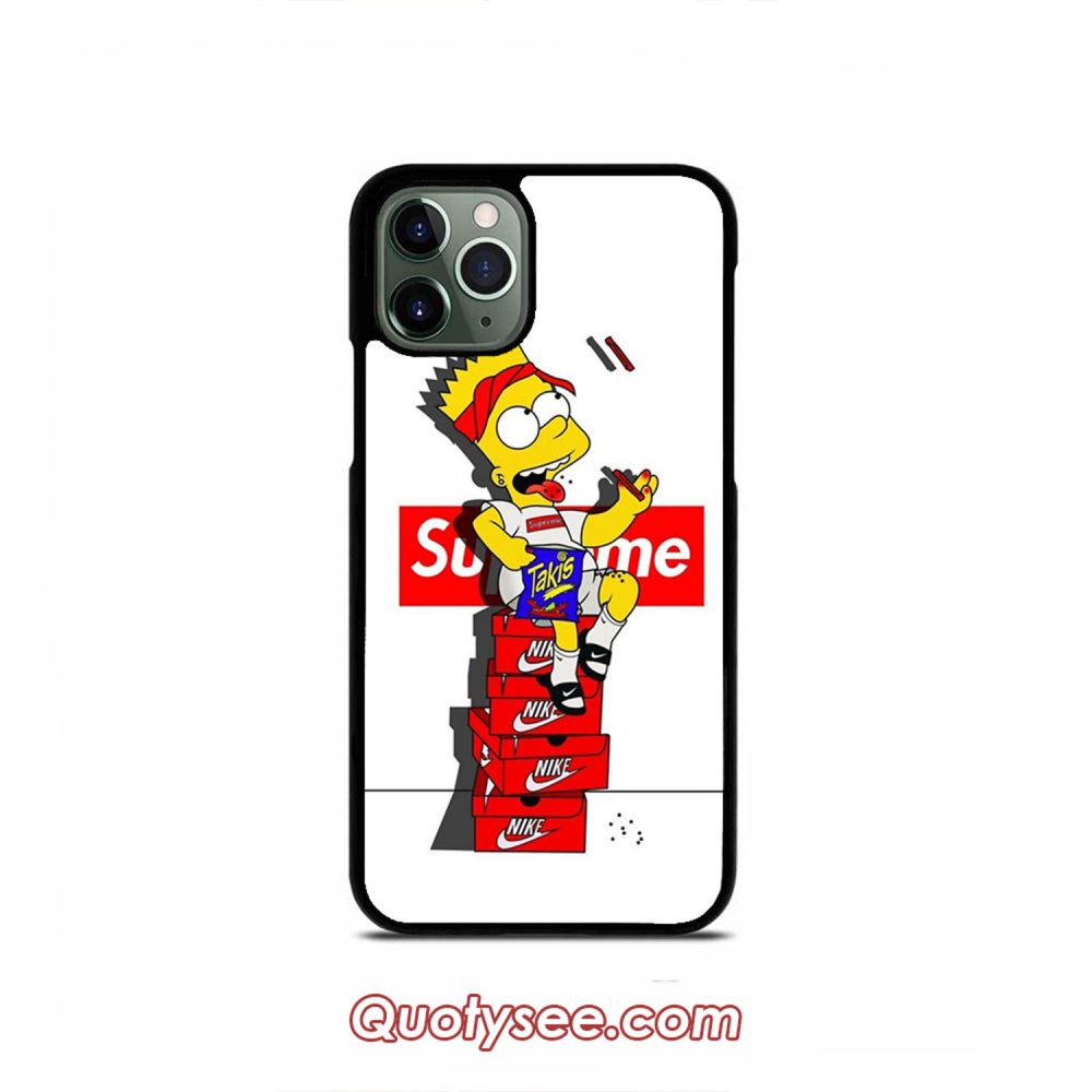 HYPE Bart iPhone Case 11 11 Pro 11 Pro Max XS Max XR X 8 8 Plus 7 7 Plus 6 6S