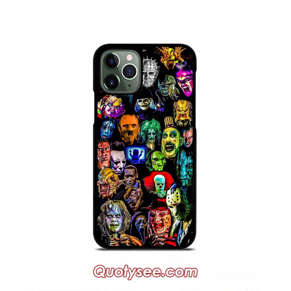 Hhorror Collection iPhone Case 11 11 Pro 11 Pro Max XS Max XR X 8 8 Plus 7 7 Plus 6 6S