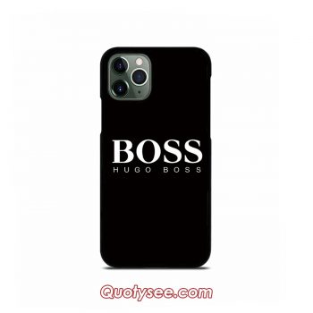 Hugo BOSS iPhone Case 11 11 Pro 11 Pro Max XS Max XR X 8 8 Plus 7 7 Plus 6 6S