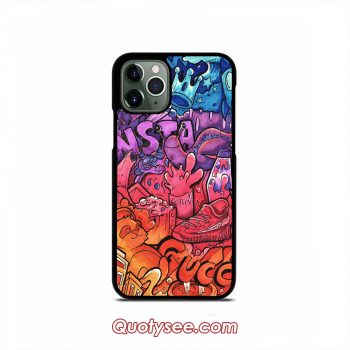 INSTAGRAM Copic Marker Doodle Art iPhone Case 11 11 Pro 11 Pro Max XS Max XR X 8 8 Plus 7 7 Plus 6 6S