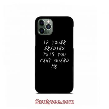 If Youre Reading This You Cant Guard Me Basketball iPhone Case 11 11 Pro 11 Pro Max XS Max XR X 8 8 Plus 7 7 Plus 6 6S