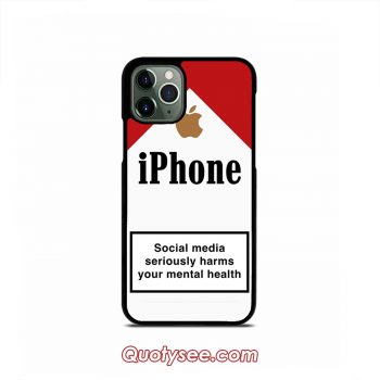 Iphone cigarette packet iPhone Case 11 11 Pro 11 Pro Max XS Max XR X 8 8 Plus 7 7 Plus 6 6S