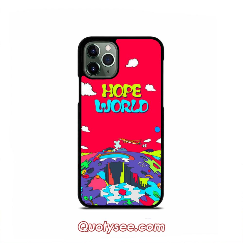 J Hope HOPE WORLD Album Art v1 iPhone Case 11 11 Pro 11 Pro Max XS Max XR X 8 8 Plus 7 7 Plus 6 6S