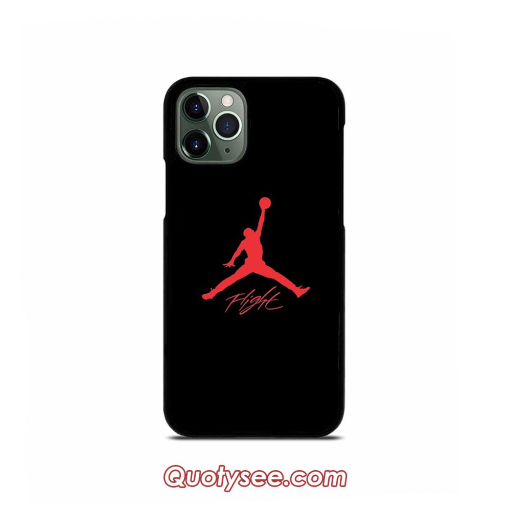 Jordan Flight Merchandise iPhone Case 11 11 Pro 11 Pro Max XS Max XR X 8 8 Plus 7 7 Plus 6 6S