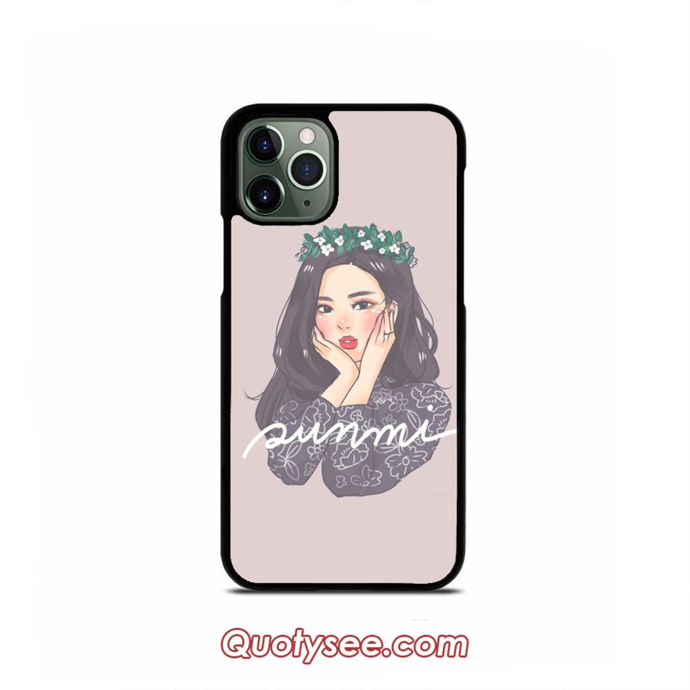 KPOP Sunmi Gashina iPhone Case 11 11 Pro 11 Pro Max XS Max XR X 8 8 Plus 7 7 Plus 6 6S