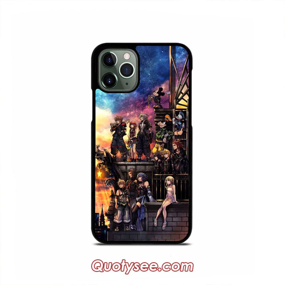 Kingdom Hearts iPhone Case 11 11 Pro 11 Pro Max XS Max XR X 8 8 Plus 7 7 Plus 6 6S