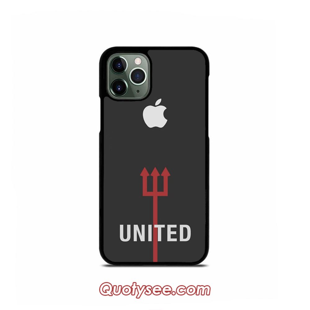 Manchester United Fork iPhone Case 11 11 Pro 11 Pro Max XS Max XR X 8 8 Plus 7 7 Plus 6 6S