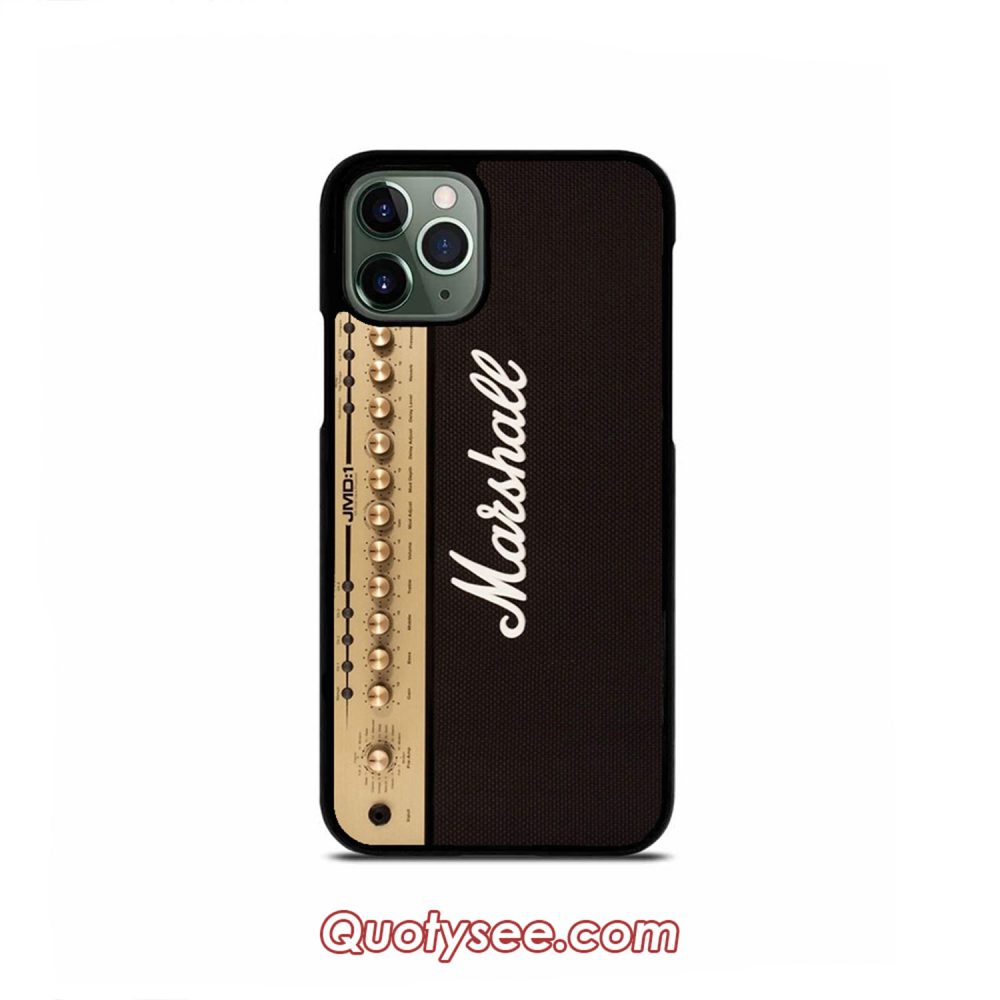 Marshall Guitar Double Amplifier iPhone Case 11 11 Pro 11 Pro Max XS Max XR X 8 8 Plus 7 7 Plus 6 6S