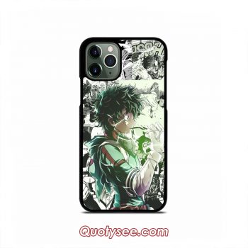 Midoriya Izuku My Hero Academia iPhone Case 11 11 Pro 11 Pro Max XS Max XR X 8 8 Plus 7 7 Plus 6 6S