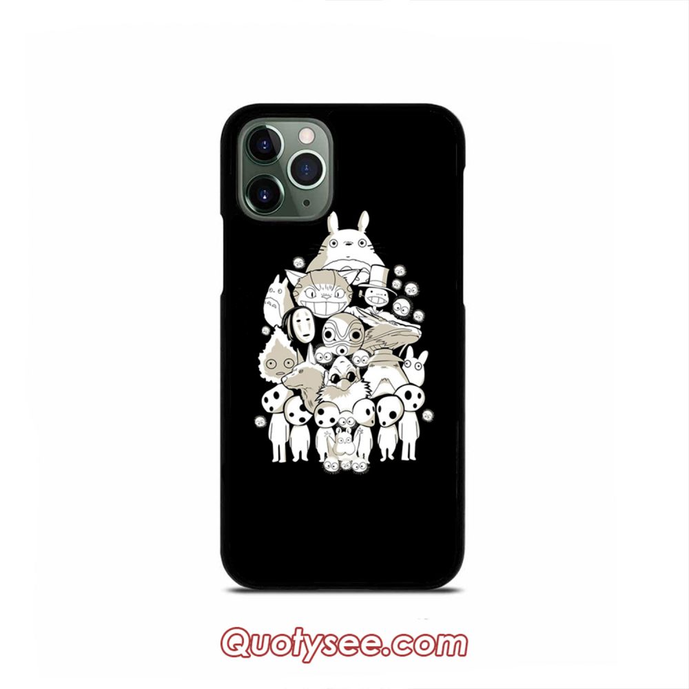 My Neighborhood Friends Totoro iPhone Case 11 11 Pro 11 Pro Max XS Max XR X 8 8 Plus 7 7 Plus 6 6S