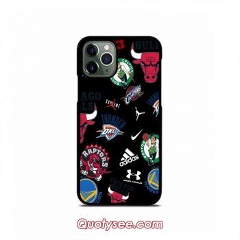 NBA Basketball Collage iPhone Case 11 11 Pro 11 Pro Max XS Max XR X 8 8 Plus 7 7 Plus 6 6S