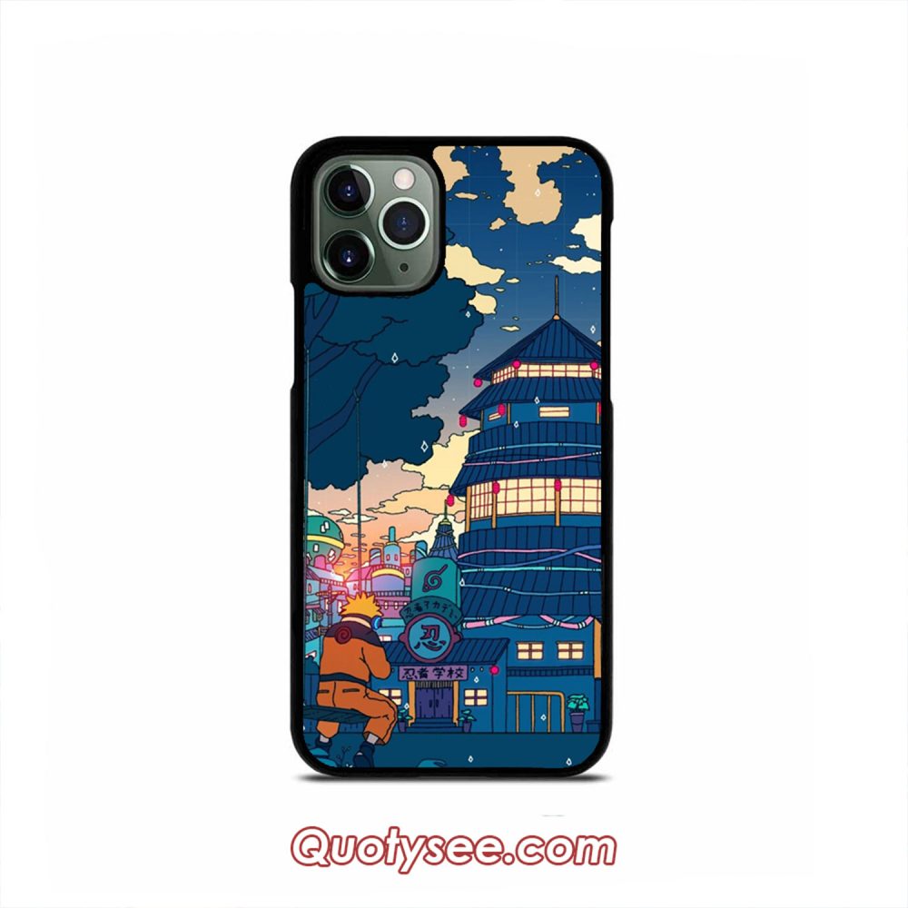 Naruto Sadness & Sorrow Konohagakure iPhone Case 11/11 Pro/11 Pro Max,XS Max,XR,X,8/8 Plus,7/7 Plus,6/6S