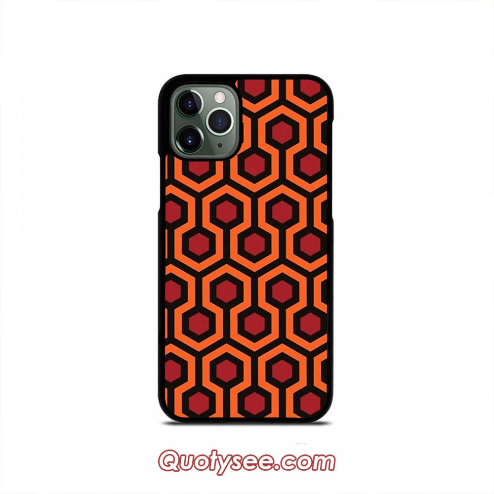 Overlook Hotel Carpet The Shining iPhone Case 11 11 Pro 11 Pro Max XS Max XR X 8 8 Plus 7 7 Plus 6 6S