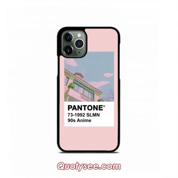 PANTONE 90s Anime iPhone Case 11 11 Pro 11 Pro Max XS Max XR X 8 8 Plus 7 7 Plus 6 6S