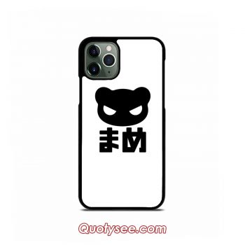 Panda Monium Angry Panda Japanese Bean iPhone Case 11 11 Pro 11 Pro Max XS Max XR X 8 8 Plus 7 7 Plus 6 6S