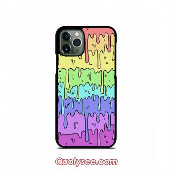 Pastel Kawaii Melting Rainbow iPhone Case 11 11 Pro 11 Pro Max XS Max XR X 8 8 Plus 7 7 Plus 6 6S