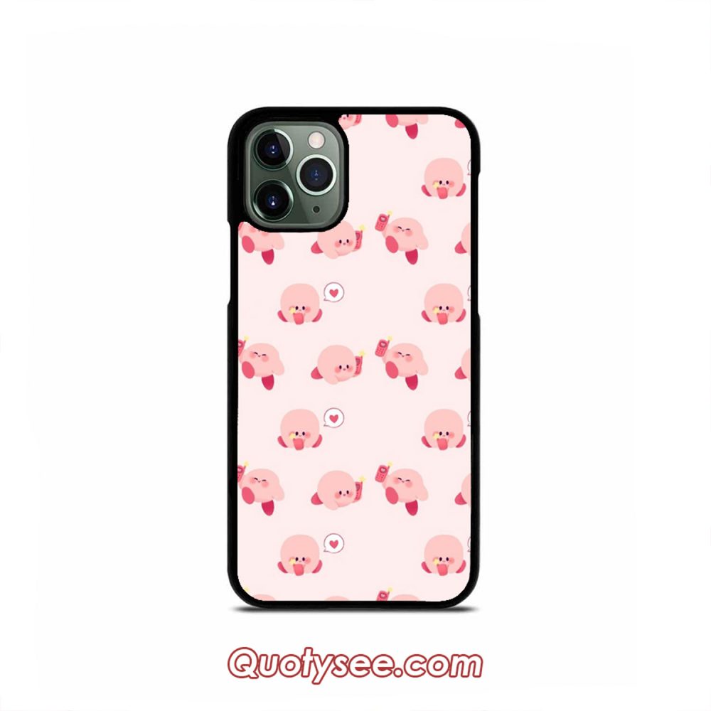 Phone Kirby iPhone Case 11 11 Pro 11 Pro Max XS Max XR X 8 8 Plus 7 7 Plus 6 6S