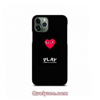 Play Comme des Garçons iPhone Case 11/11 Pro/11 Pro Max,XS Max,XR,X,8/8 Plus,7/7 Plus,6/6S