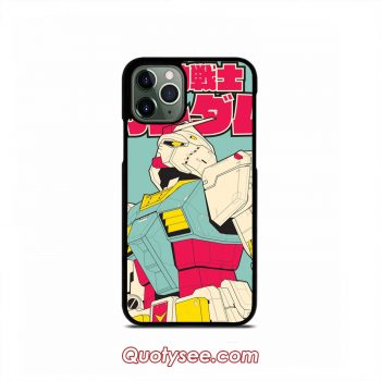 RX 78 2 Gundam iPhone Case 11 11 Pro 11 Pro Max XS Max XR X 8 8 Plus 7 7 Plus 6 6S