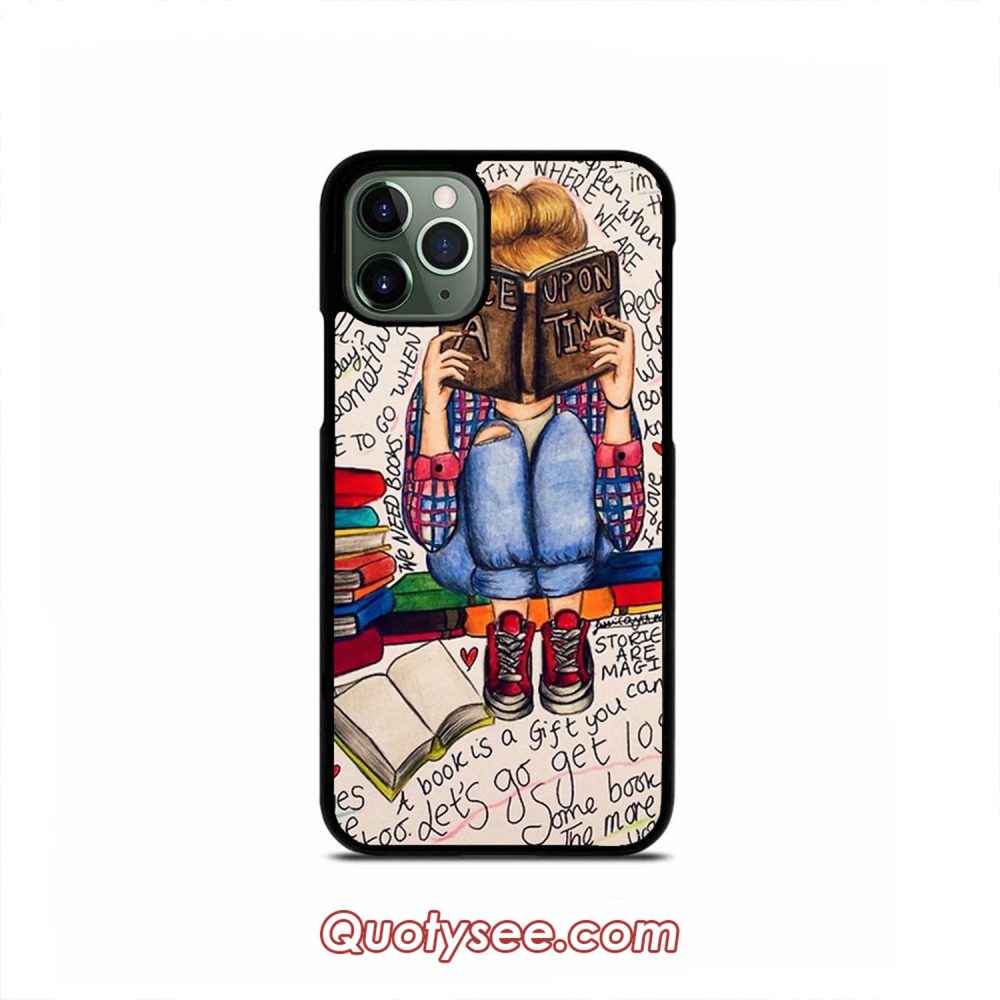 Reading is Dreaming with Open Eyes iPhone Case 11 11 Pro 11 Pro Max XS Max XR X 8 8 Plus 7 7 Plus 6 6S