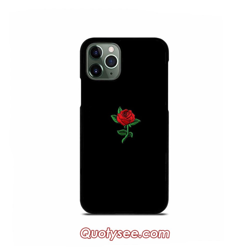 Red Rose iPhone Case 11 11 Pro 11 Pro Max XS Max XR X 8 8 Plus 7 7 Plus 6 6S