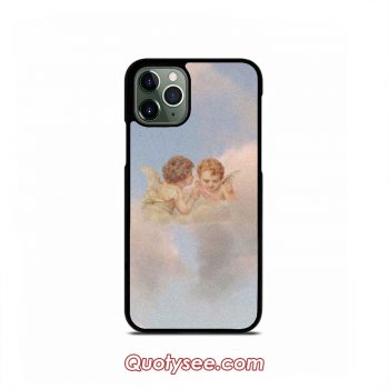 Renaissance angels in sky Cherubs Cupid iPhone Case 11 11 Pro 11 Pro Max XS Max XR X 8 8 Plus 7 7 Plus 6 6S