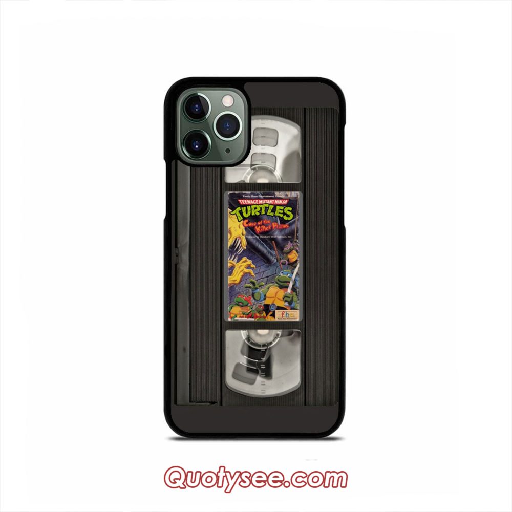Retro Ninja Turtles iPhone Case 11 11 Pro 11 Pro Max XS Max XR X 8 8 Plus 7 7 Plus 6 6S