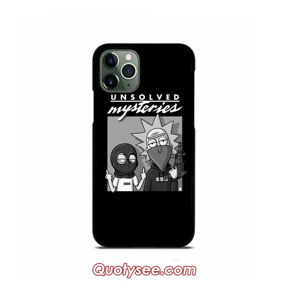 Rick and Morty Funny Meme iPhone Case 11 11 Pro 11 Pro Max XS Max XR X 8 8 Plus 7 7 Plus 6 6S