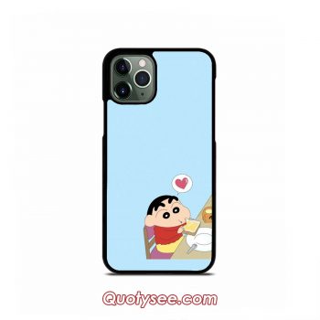 Sinchan Love This Snack iPhone Case 11 11 Pro 11 Pro Max XS Max XR X 8 8 Plus 7 7 Plus 6 6S