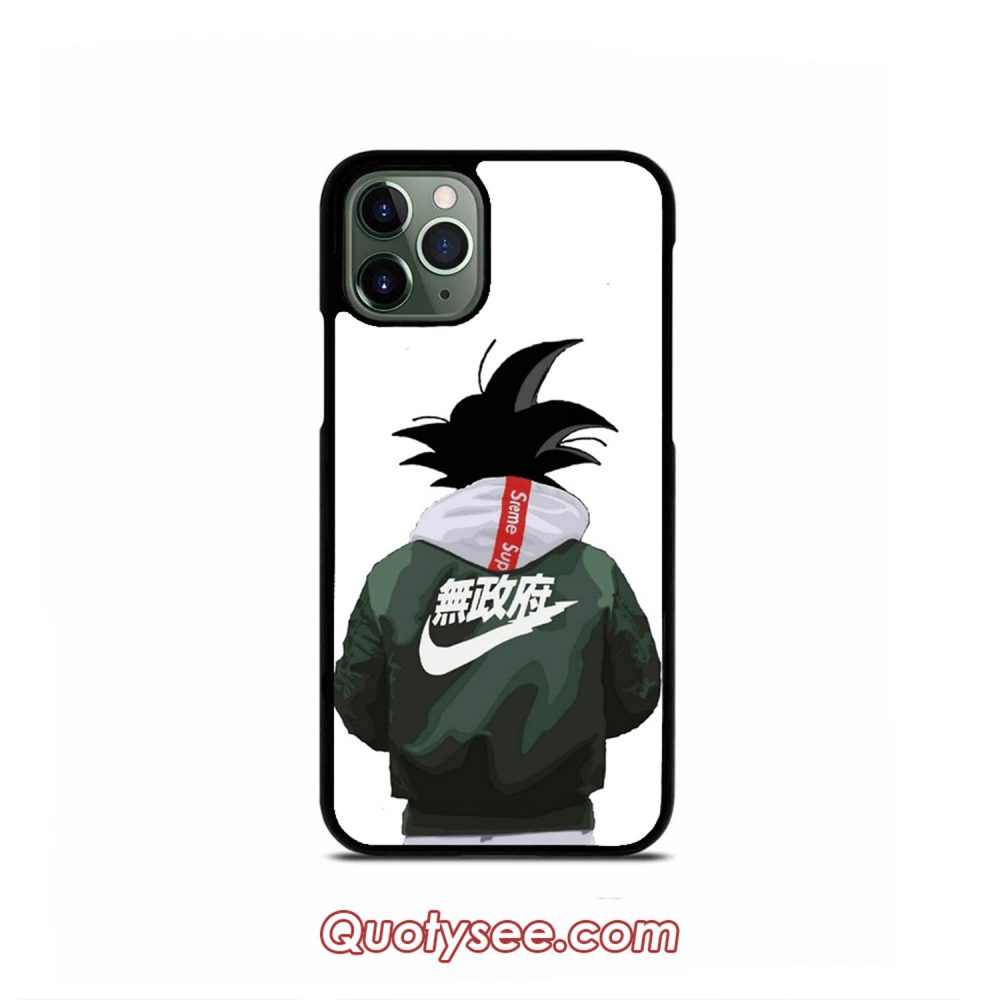 Son Goku Supersaiyan iPhone Case 11 11 Pro 11 Pro Max XS Max XR X 8 8 Plus 7 7 Plus 6 6S