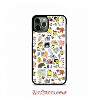 Spongebob square pants iPhone Case 11 11 Pro 11 Pro Max XS Max XR X 8 8 Plus 7 7 Plus 6 6S