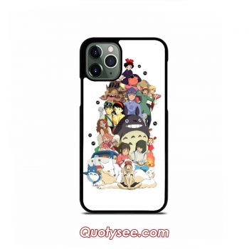 Studio Ghibil Totoro iPhone Case 11 11 Pro 11 Pro Max XS Max XR X 8 8 Plus 7 7 Plus 6 6S