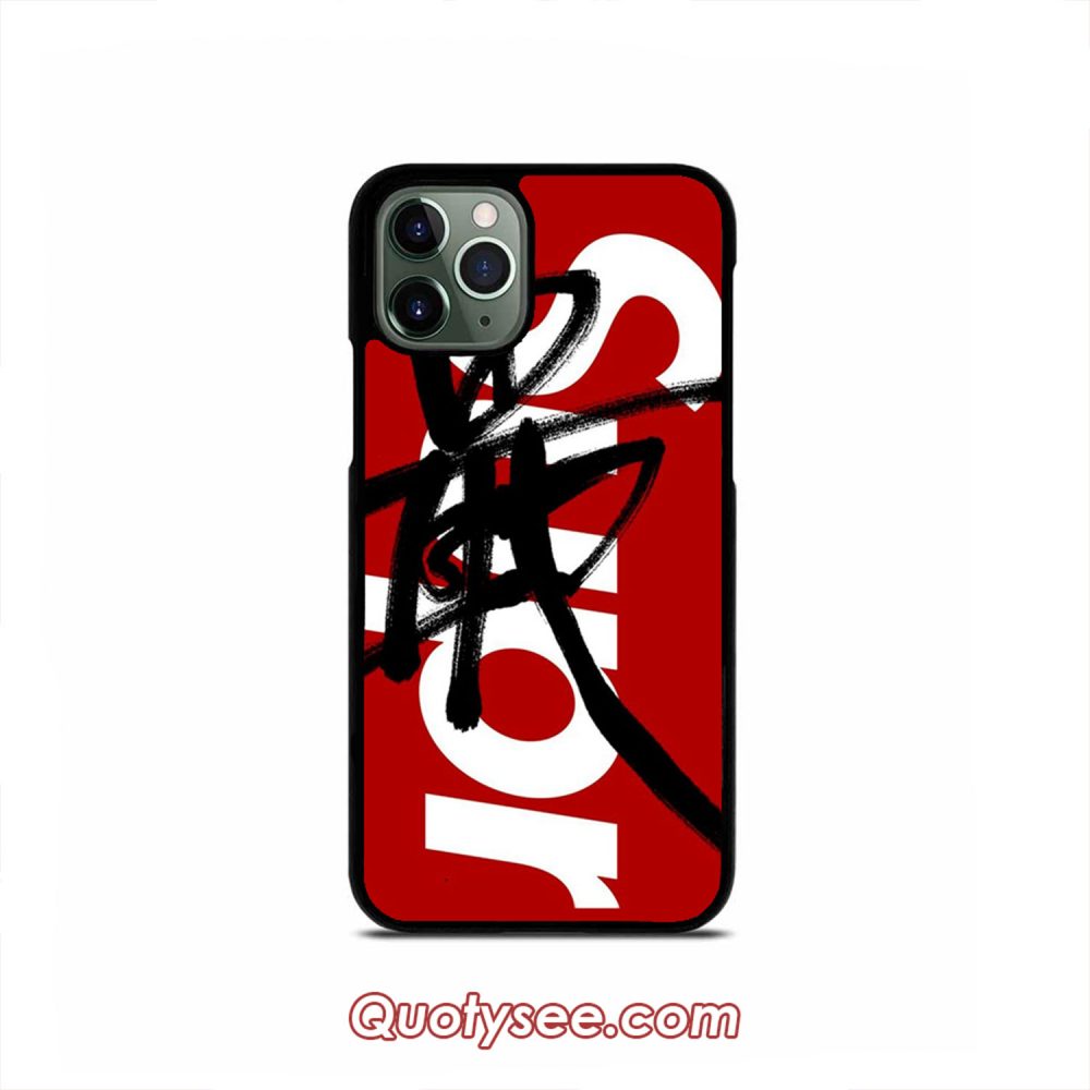 Sup Stussy Red iPhone Case 11 11 Pro 11 Pro Max XS Max XR X 8 8 Plus 7 7 Plus 6 6S