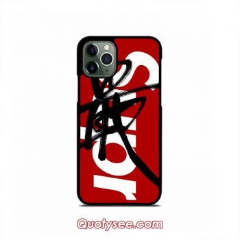 Sup Stussy Red iPhone Case 11 11 Pro 11 Pro Max XS Max XR X 8 8 Plus 7 7 Plus 6 6S