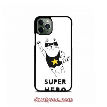 Superhero Cats iPhone Case 11 11 Pro 11 Pro Max XS Max XR X 8 8 Plus 7 7 Plus 6 6S