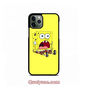 Surprised Spongebob iPhone Case 11 11 Pro 11 Pro Max XS Max XR X 8 8 Plus 7 7 Plus 6 6S