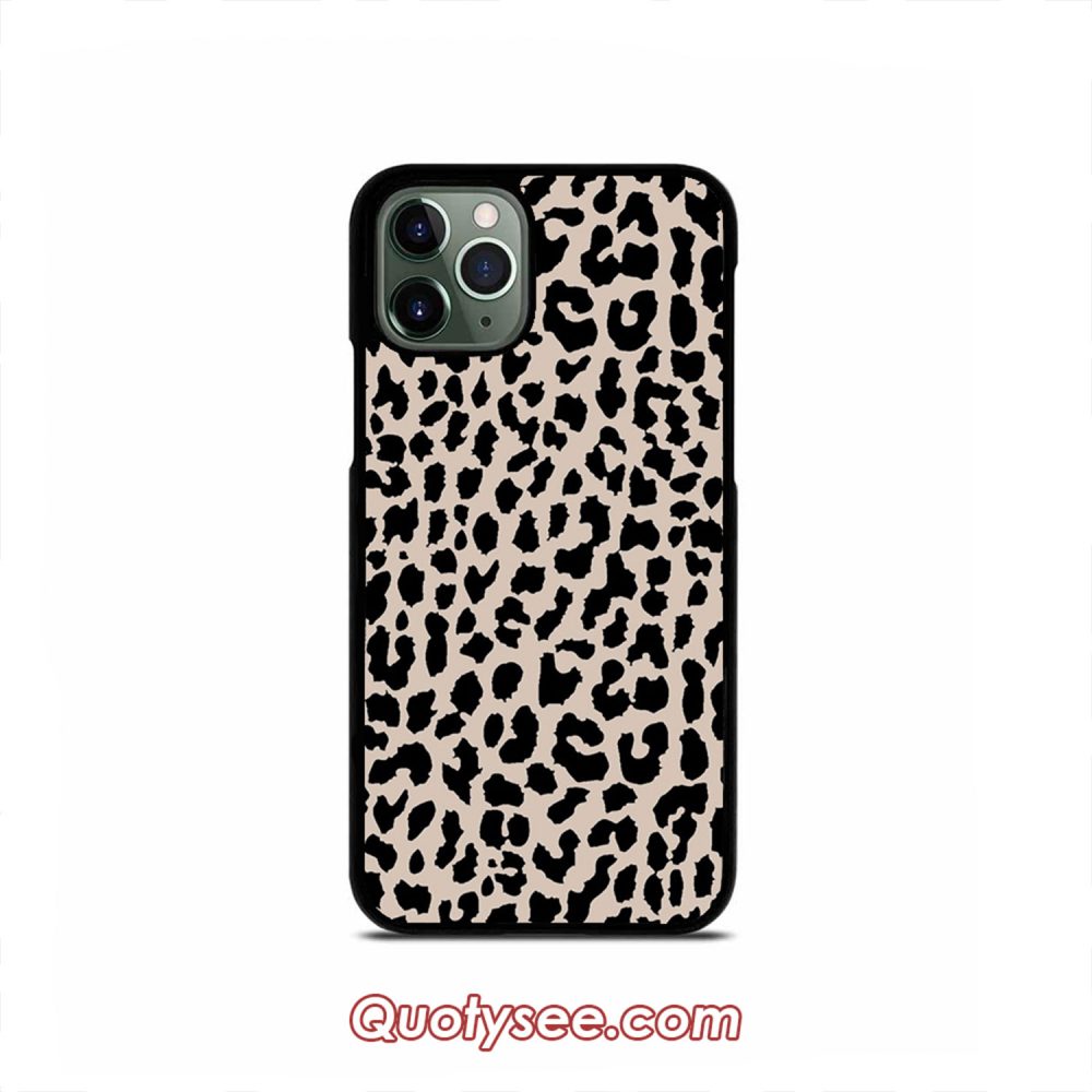 Tan Leopard iPhone Case 11 11 Pro 11 Pro Max XS Max XR X 8 8 Plus 7 7 Plus 6 6S